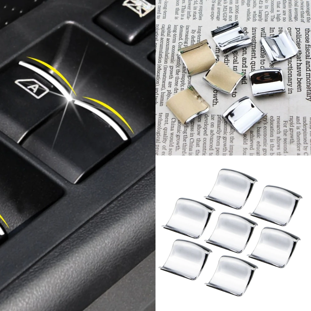 Window Lift Button Trim for Nissan X-trail 2008-2013 Qashqai 2008-2015 Teana 2008-2012 Sylphy Tidda March Sunny Note Altima