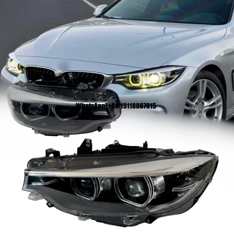 

Фары для BMW F32 M4 2013-2020 (4 серия), светодиодные автомобильные фары, аксессуары, 63117478151, 63117478152