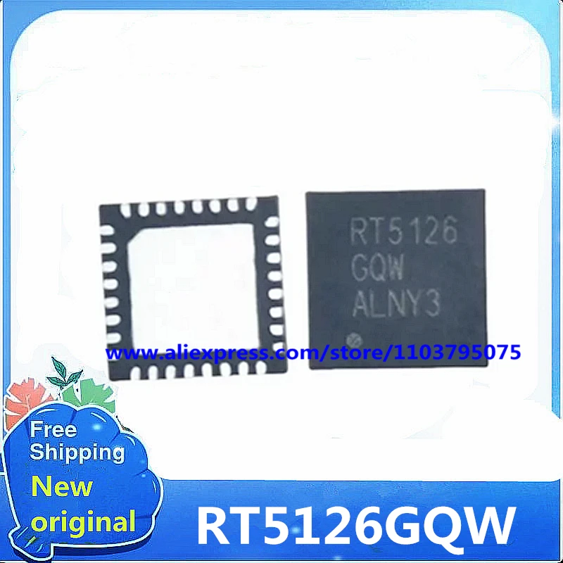 

2 шт. ~ 5 шт./лот RT5126GQW RT5126 QFN32 новый оригинальный чип материнской платы PS5