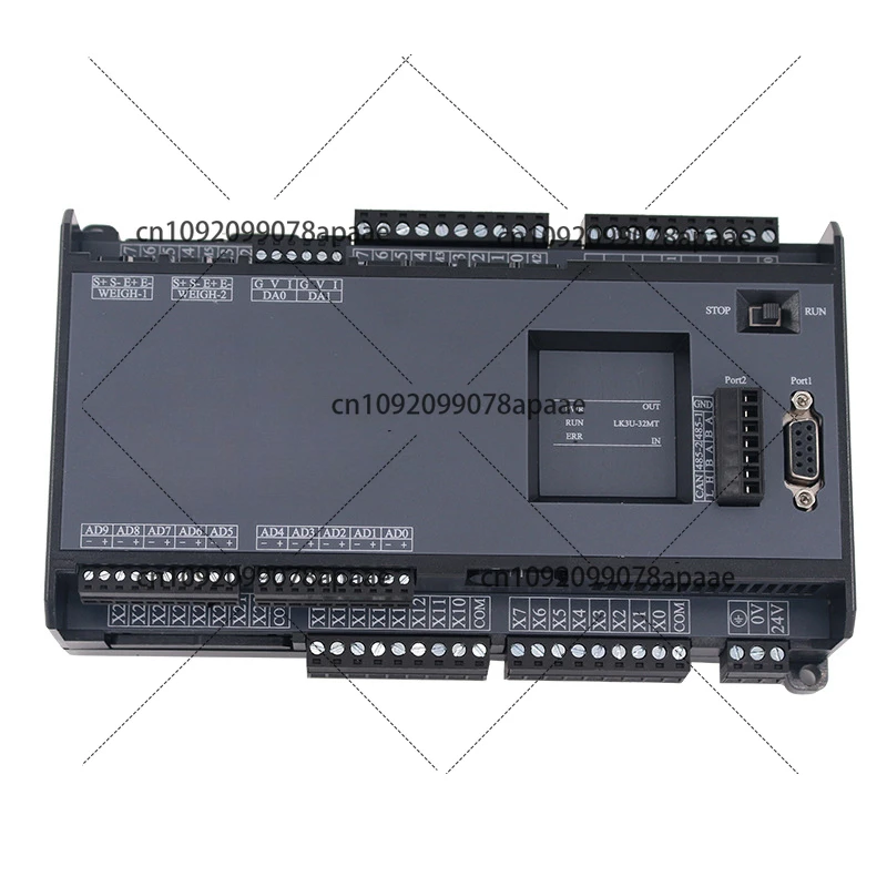 PLC Industrial Control Board LK3U-32MR MT10AD2DA 48MR with 8-axis Pulse FX3U Controller