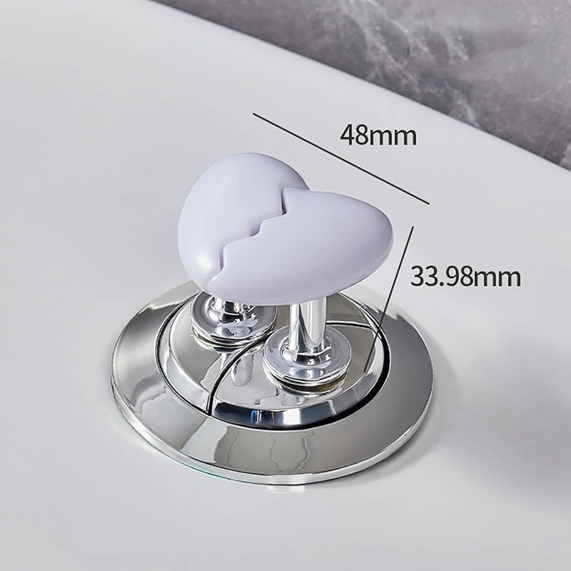 4 шт., круглые цветные кнопки для унитаза, как показано на рисунке