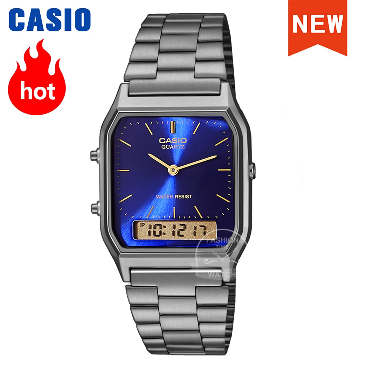 

Мужские часы Casio, лучший бренд класса люкс, водонепроницаемые наручные часы с двойным дисплеем, relogio masculino, новинка 2025 года