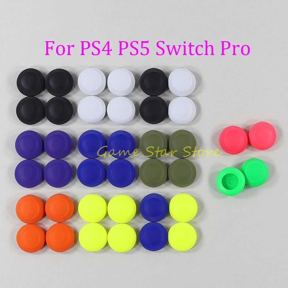 1set Non-Slip Thumbstick Cover 4 in 1 Joystick Cap For PS5 PS4 Switch Pro Controller Skull & Co. Thumb Grip Set
