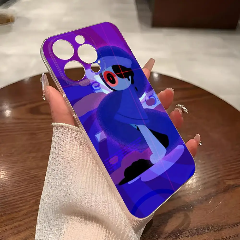 حافظة هاتف Game Dandys World لهاتف آيفون 14Pro 15 11 12 16 Pro Max Mini 8 Plus X XR XS SE2020 غطاء شفاف #5