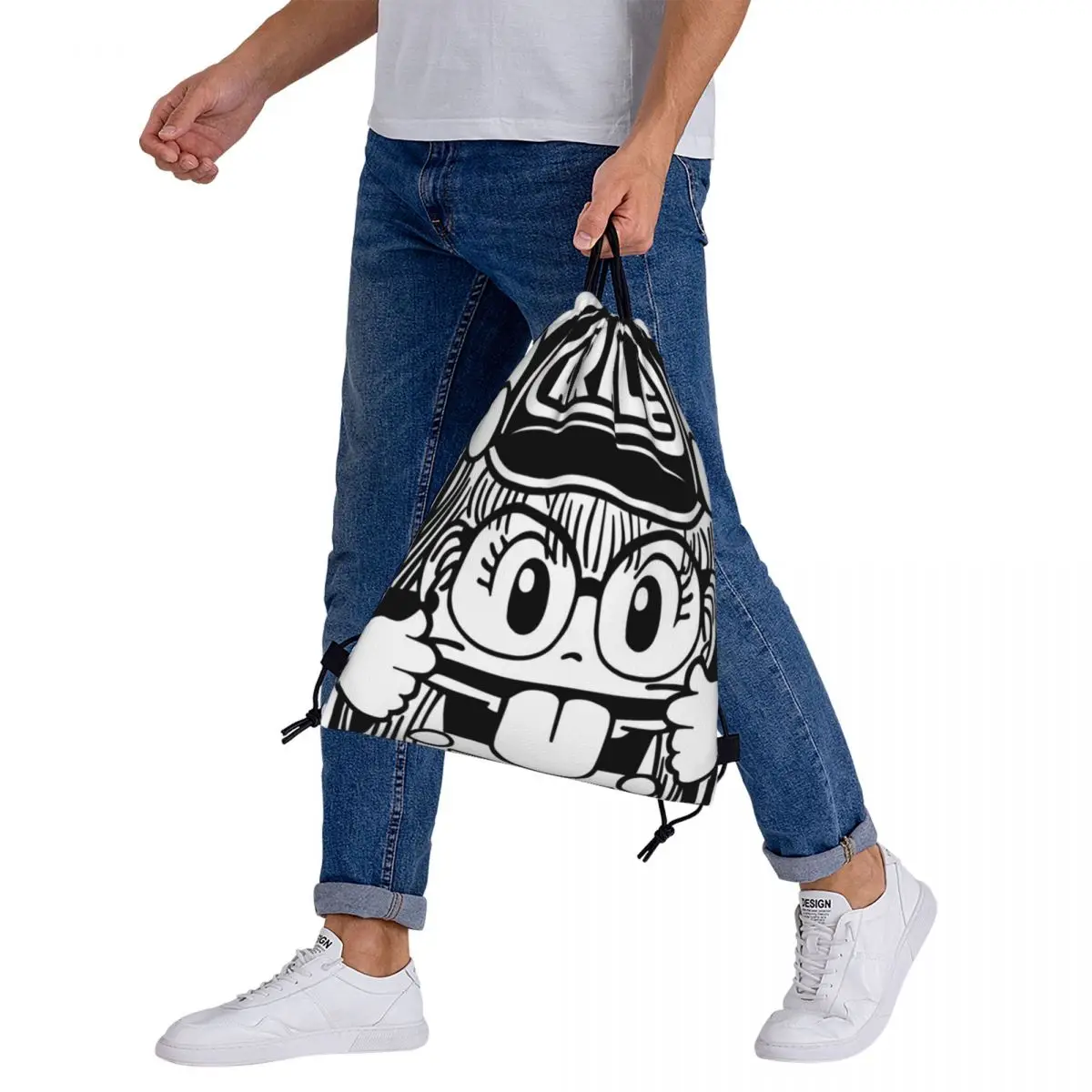 ARALE-mochila con Cordón portátil para hombre y mujer, bolso informal con bolsillo para zapatos, bolsa para libros, escuela