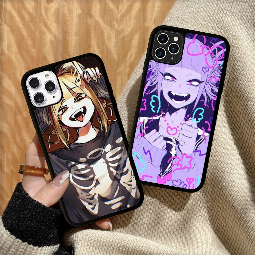 Himiko Toga Phone Case Silicone PC+TPU For For iPhone  11 12 13 14 15 16 Plus Pro Max Cover