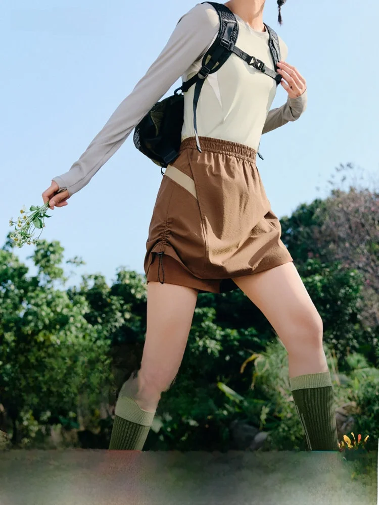 

Водонепроницаемые легкие женские спортивные брюки для походов, повседневные шорты-бананы для активного отдыха, весна-лето, дышащий нейлон