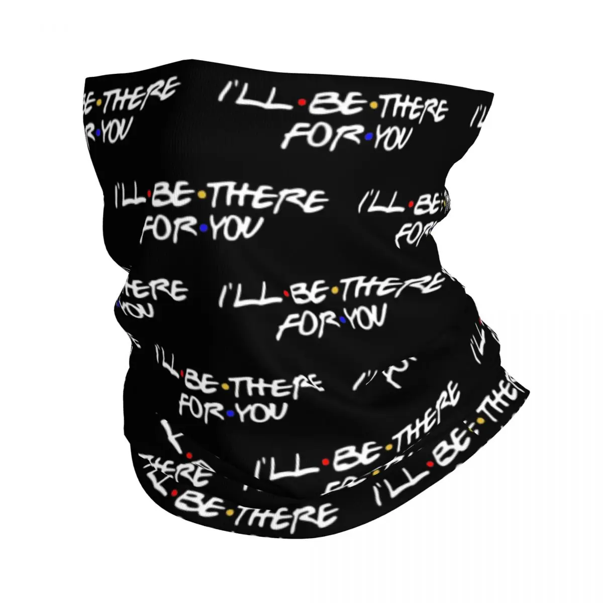 Friends TV Show Bandana Neck Gaiter for Hiking Hunting Women Men Wrap Scarf Balaclava Warmer