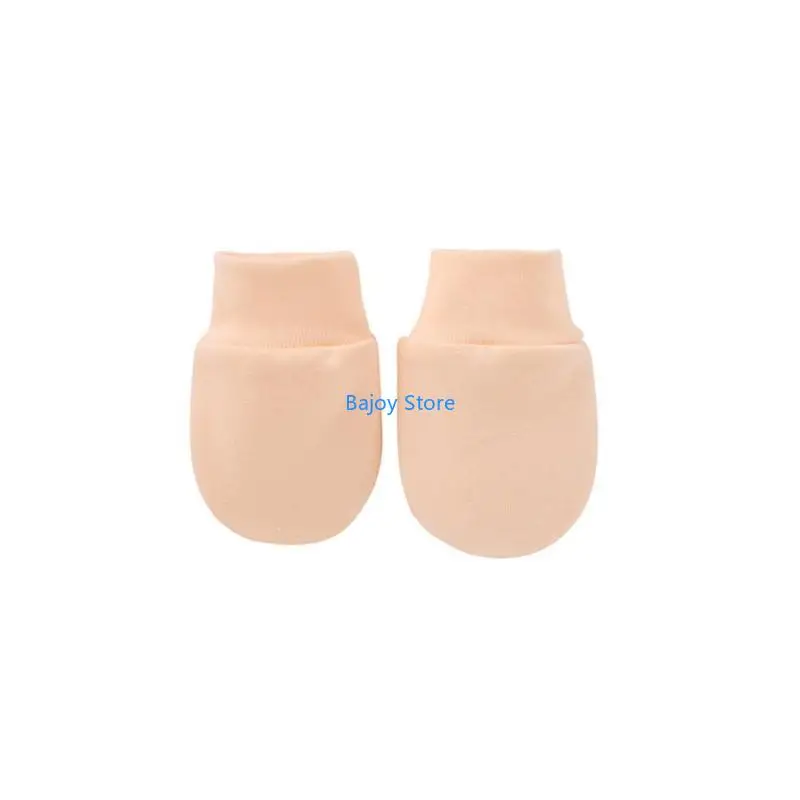 63 keine Kratzerhand -Socken Neugeborene liefert Baby Anti Kratzer weiche Baumwollhandschuhe
