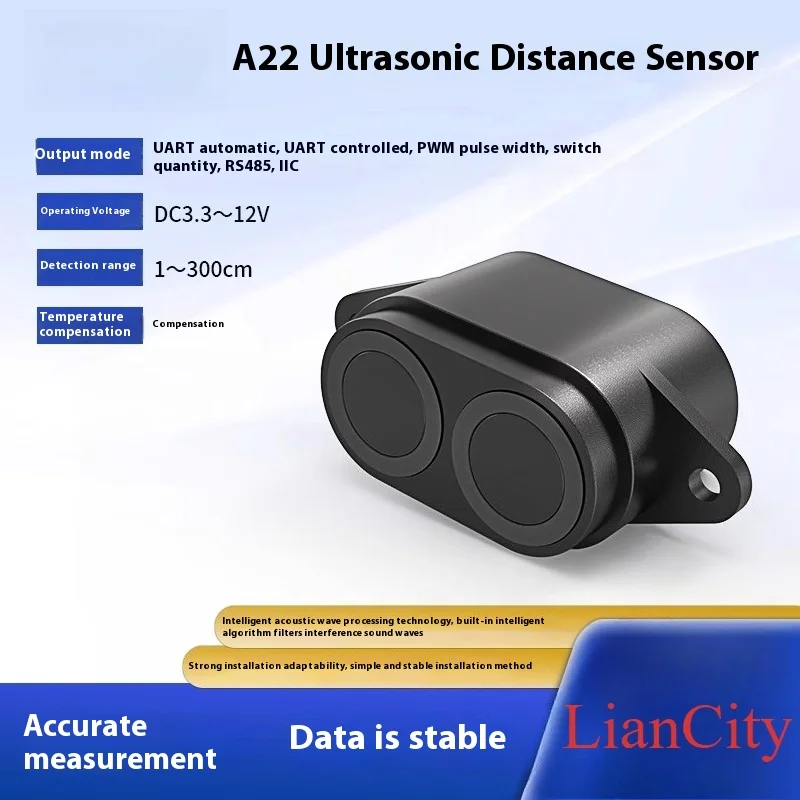 capteur-de-distance-ultrasonique-a22-module-de-detection-du-niveau-d'eau-pour-robot-agv-evitement-d'obstacles-kit-de-capteurs-de-mouvement-rs485