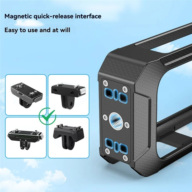 A72T ل Insta360x5 واقية هيكل الكاميرا الإطار الحال بالنسبة ل Insta 360 مكافحة سقوط عمل إطار الكاميرا كاميرا جبل الملحقات