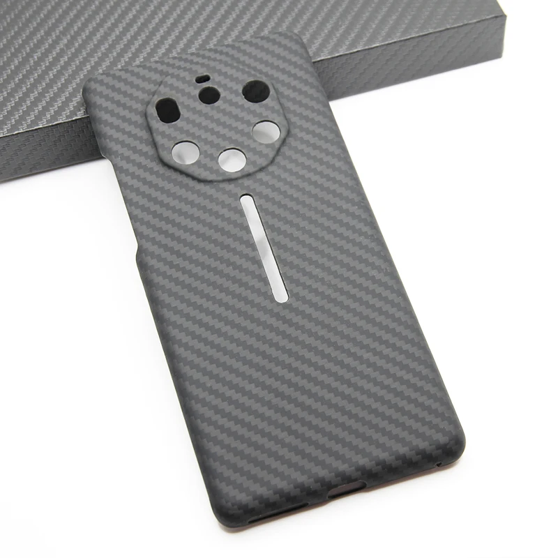 

Чехол ZXKE из углеродного волокна для телефона Huawei MATE40RS, тонкий и легкий, защитный чехол из арамидного волокна