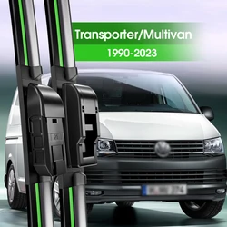 Escobillas de limpiaparabrisas delanteras para VW Transporter Multivan T4, T5, T6, T7, 1990-2023, 2008, 2009, 2017, accesorios de ventana de parabrisas, 2 uds.