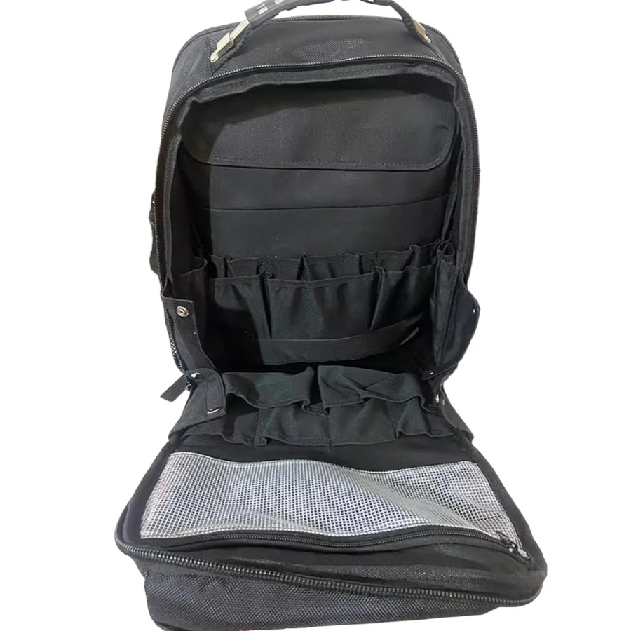 VESSEL VC-B01 Tool Backpacks Heavy Duty Tool Backpack Bag with Waterproof Molded Base 47 x 37 x18cm Tool Parts Storage