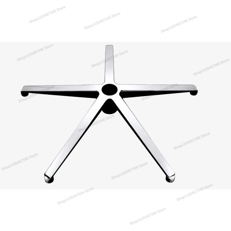 For Aluminum Alloy Five-claw Foot Chassis Modern Simple Office Chair Five-star Tripod Rotating Chair Aluminum Alloy Feet