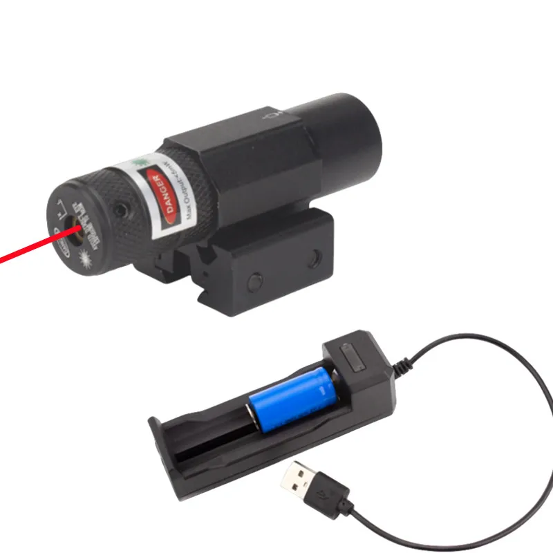 

Tactical Red Dot Laser Sight with 11mm 20mm Rail Mount Laser Pointer Sight with Battery