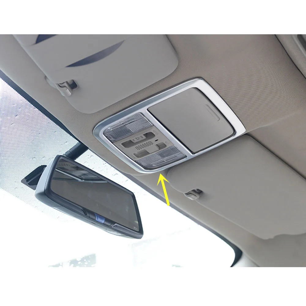 Für Honda CRV CR-V 2012 2013 2014 2015 2016 Auto Styling Vordere Kopf Lesen Lesen Schalter Licht Lampe Rahmen Dach trim Teil Stick