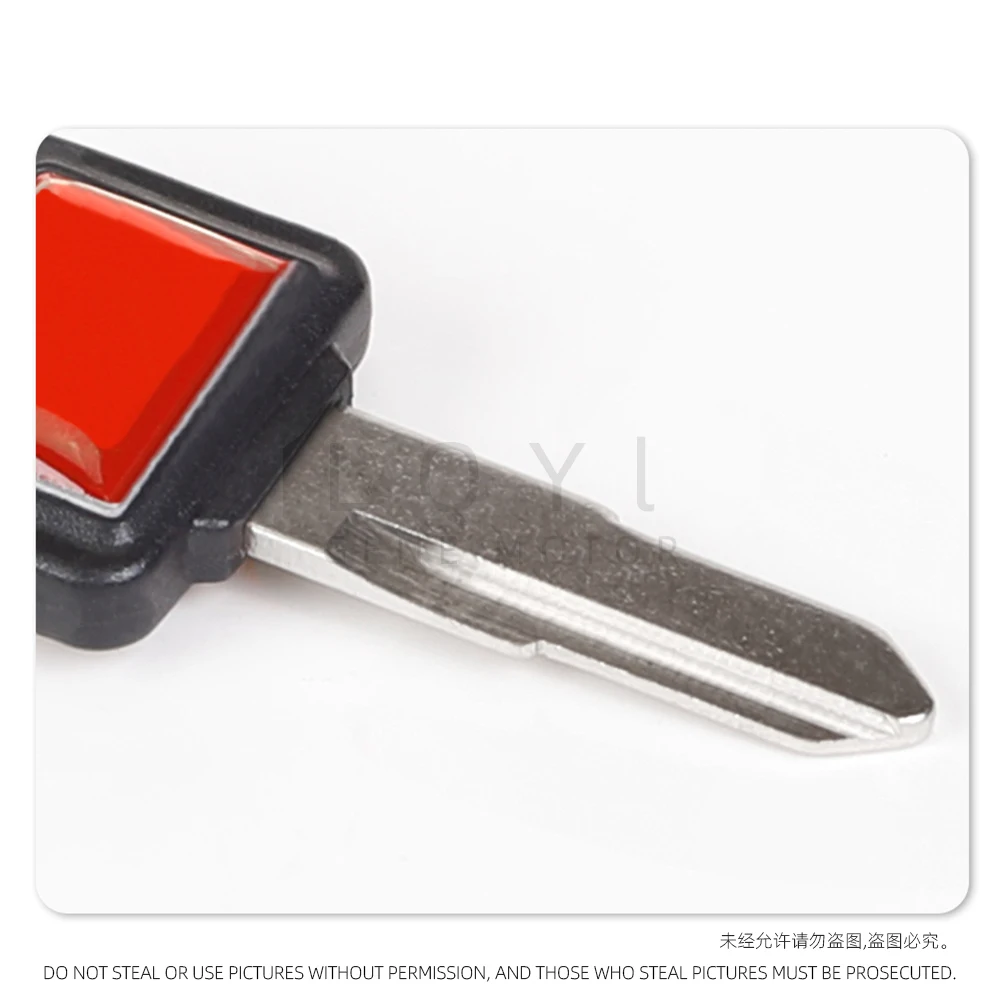 3 قطعة مفتاح دراجة نارية غير مصقول فارغة استبدال مفاتيح لهوندا DIO50 AF18 AF24 AF27 AF28 AF34 35 ZX52 يوليو 50 الذكرى الخماسية #4