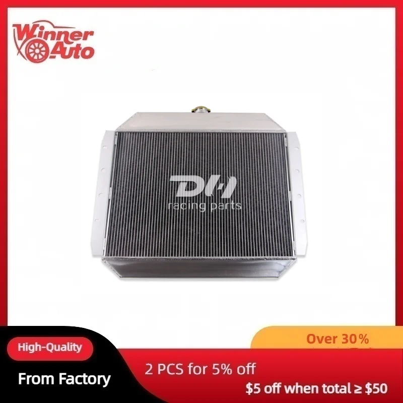 

WINNER AUTO 3 Rows Aluminum Radiator For 1966-1979 Ford F-100 F-250 F-350 Bronco Truck CC433 CAR TOOL