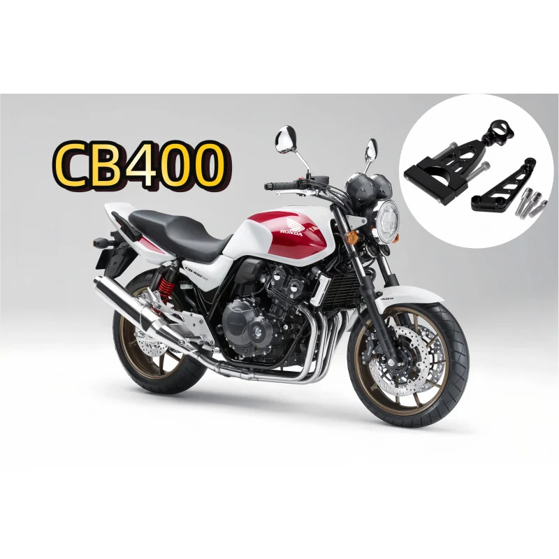 

For Honda CB400 CB400SF 1993-2016 Steering Damper Stabilizer Mounting Bracket Adapter CB 400 SF 400SF Super Four Hyper Vtec
