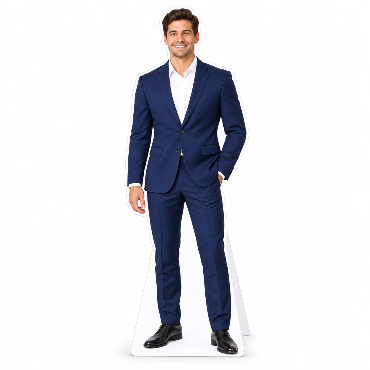 Custom Life Single Cardboard Cutout Personalized High Resolution Stand Up Upload Your Photo Perfect for Wedding Birthday Party