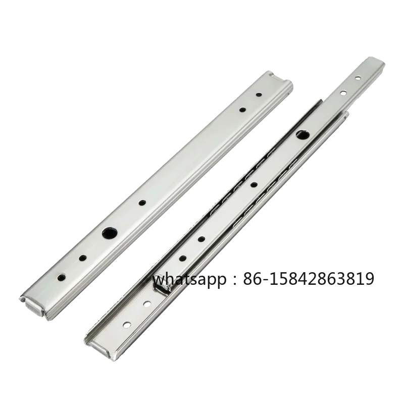 Side Mount 20 Width Slide Rail Precision Steel Guide, Industrial Drive, Components