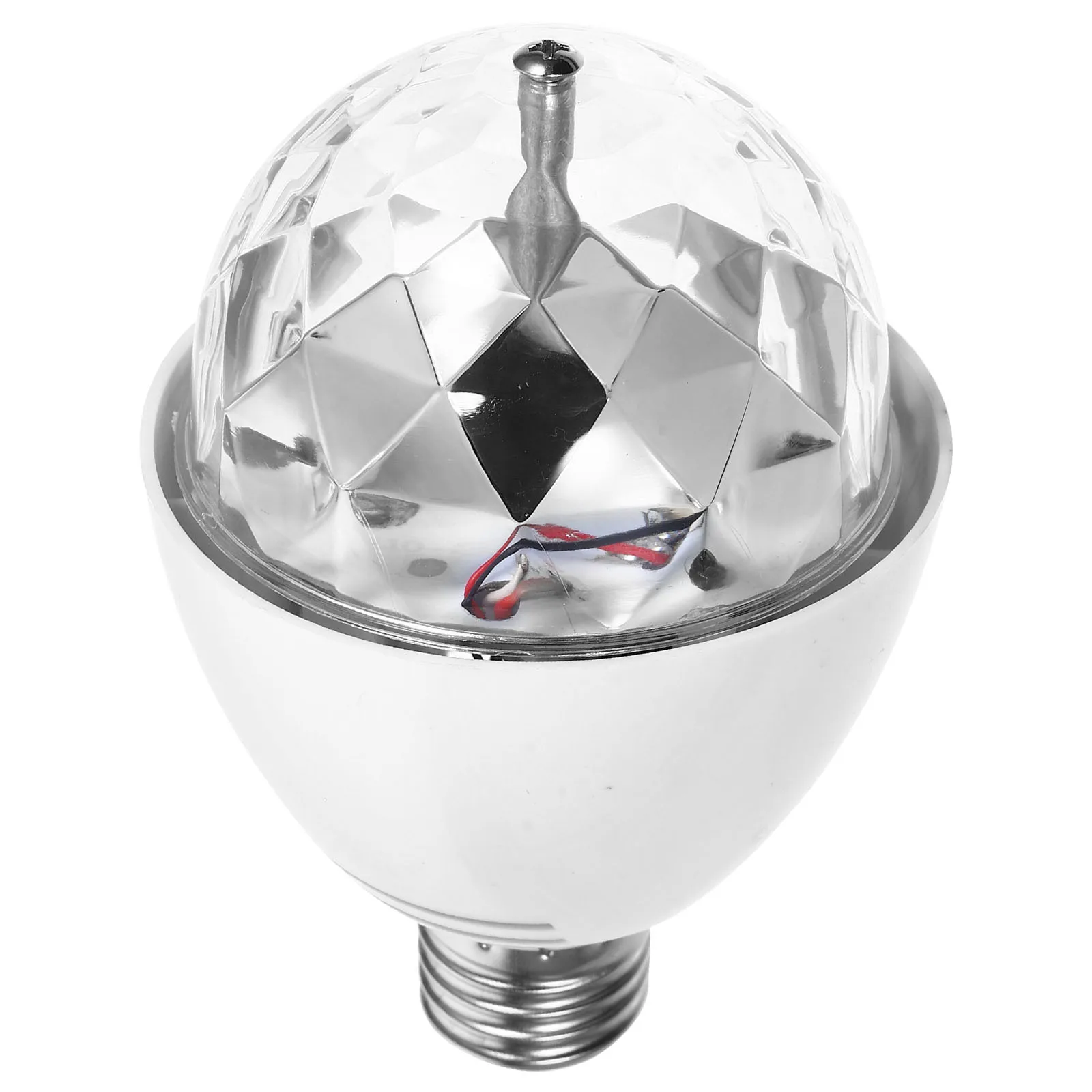 

8 см 220 В 3 Вт RGB светодиодная вращающаяся лампочка многоцветная для дискотек KTV вечерние украшения сцены световая трубка