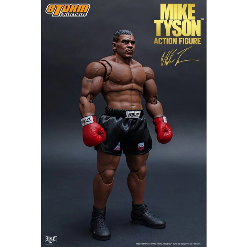 1/12 Mike Tyson Action Figure Doll Free Shipping Toys Boxing Champion PVC Collectible Anime Figurine Model Fans Souvenir Gift