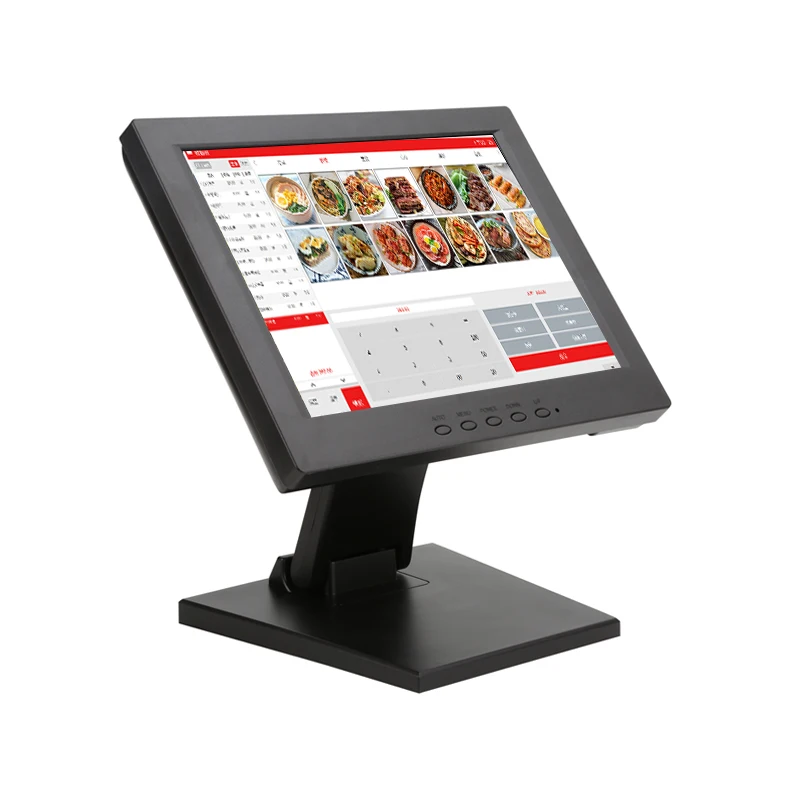 

12 Inch Wide Screen 10 Points Capacitive Touch Screen Monitor Usb Touch Lcd Monitor display 1024*768