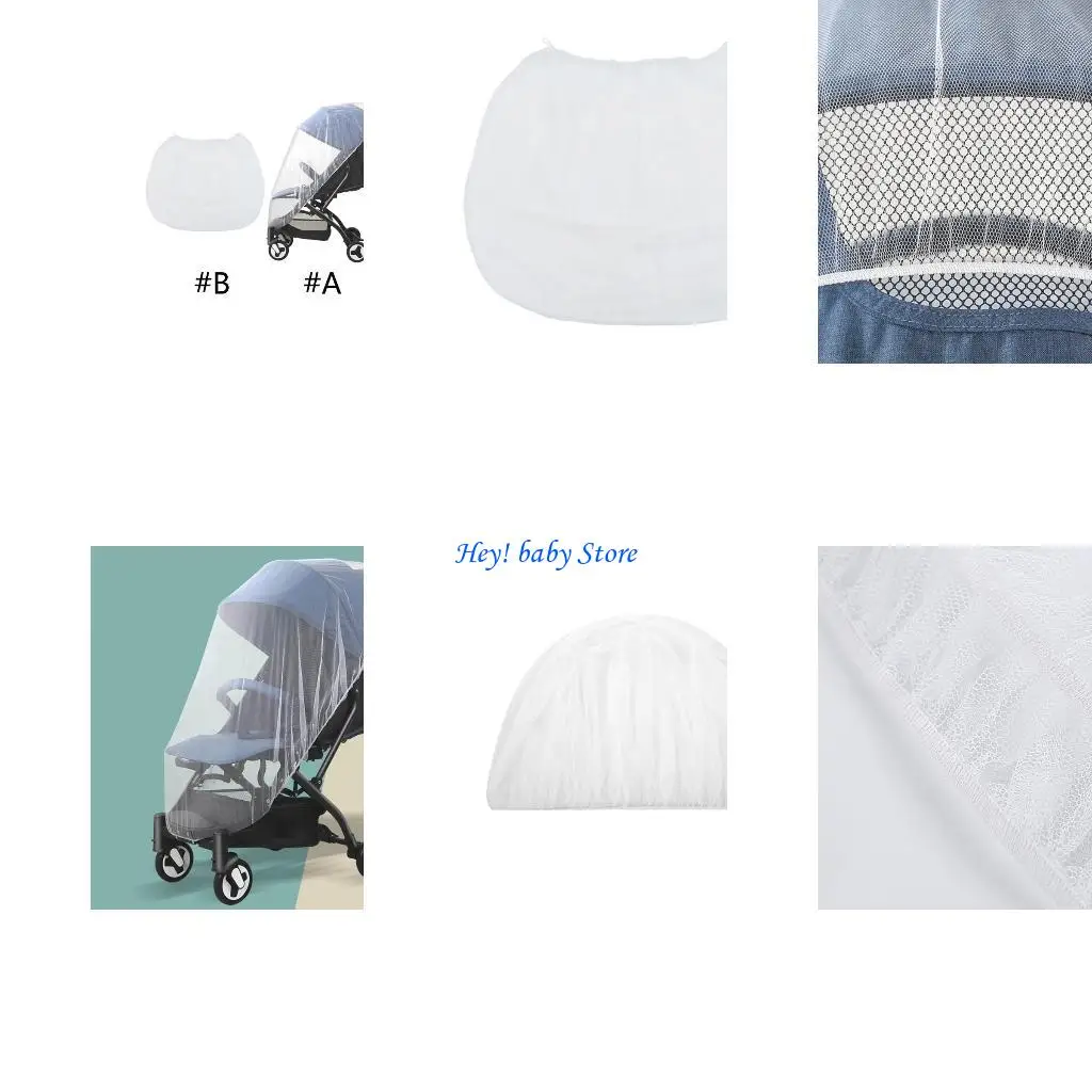 

Q1FE Universal Pram Net Baby Sunshades Mosquito Net Buggys Insect Net Fly Защита.