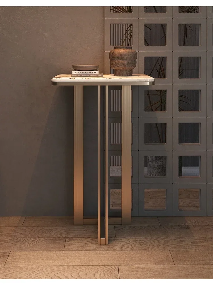 Flower Rack Living Room Floor To Floor Minimalist Household Storage Rack Balcony Rock Slab