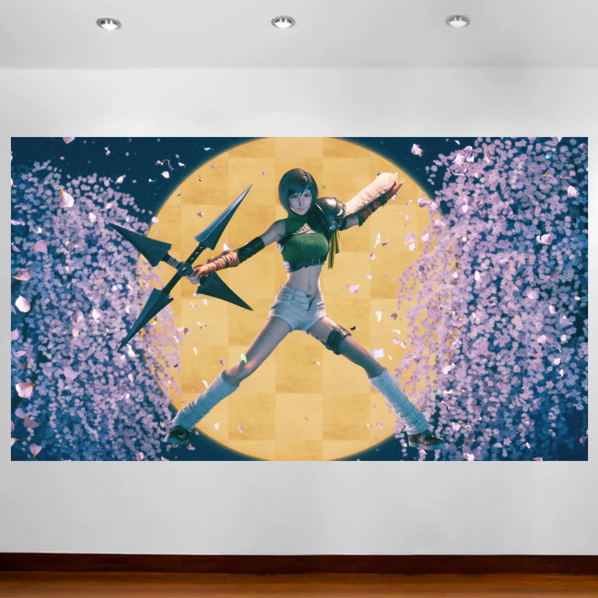 Final Fantasy Poster Final Fantasy 7 Game Poster Anime Poster Canvas Wall Painting Game Room Wall Decor Room Wall Art Sticker