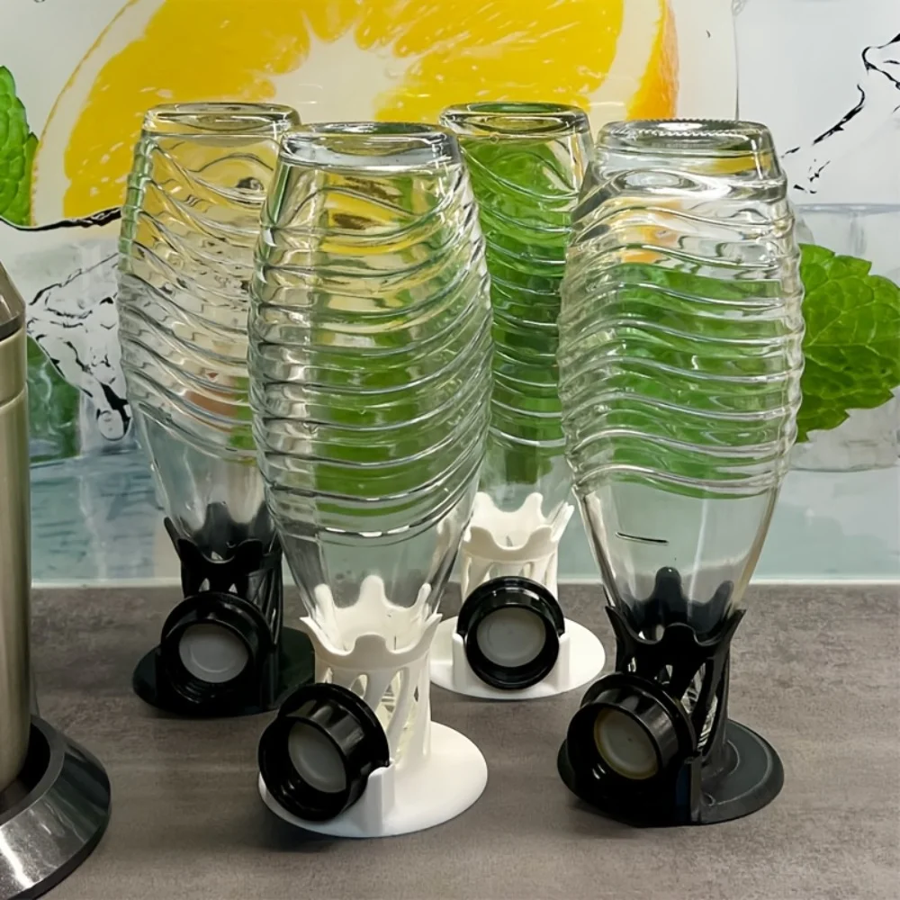 Compact Portable Glass Bottle Cup Drying Rack for Space Saving, with Ventilation System - Heavy-Duty Plastic, Suitable for Kitch