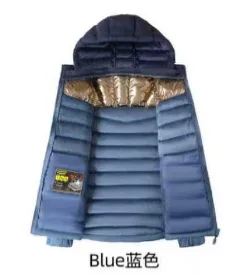 Men's Thick Cotton Jacket 2026 Casual Warm Top with Pork Rib Fashionable And Cozy Men's Outerwear