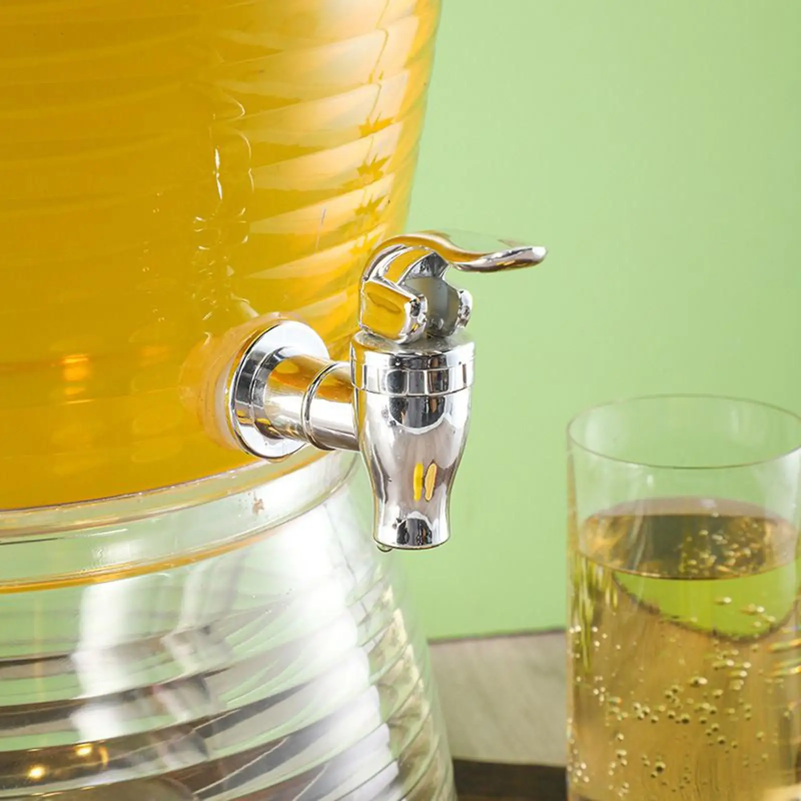 

Large Drink Dispenser With Faucet 10L Juice Dispenser Beer Pitchers For Countertop Tea Commercial Pantry Kitchen Coffee Home