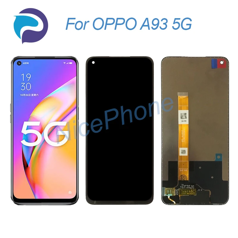 

for OPPO A93 5G LCD Display Touch Screen Digitizer Assembly Replacement 6.5" PCGM00, PEHM00, PEHT00 A93 5G Screen Display LCD