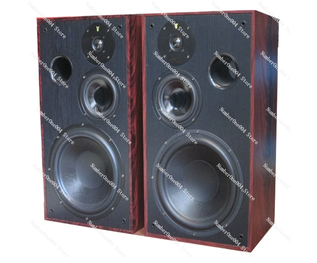 Applicable to 10-inch speaker bookshelf hifi fever  high school bass high power three-way frequency pair