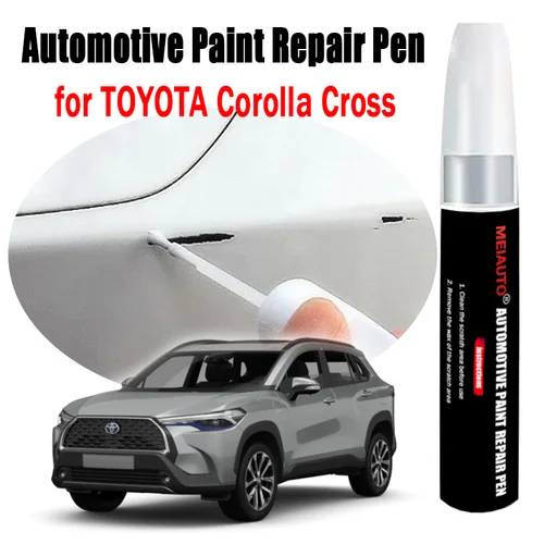 Imagen 1 del producto Bolígrafo de reparación de pintura automotriz para TOYOTA Corolla, bolígrafo de retoque cruzado, eliminador de arañazos, accesorios para el cuidado de la pintura del coche