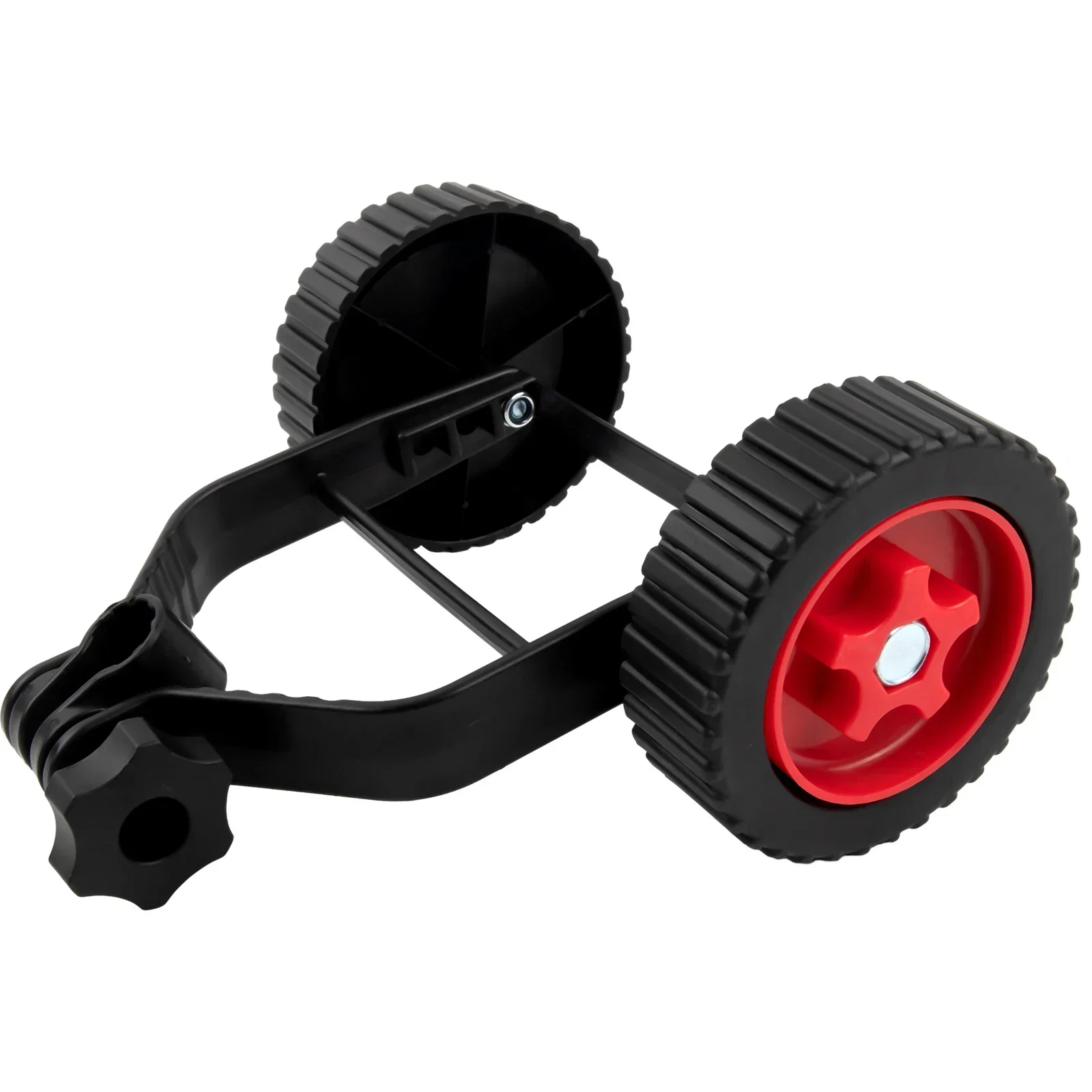 Imagem -02 - Destacável Cortador de Grama Conjunto de Rodas Universal Corda Trimmer Grass Eater Eater Suporte Ajustável Jardim Ferramenta Acessórios