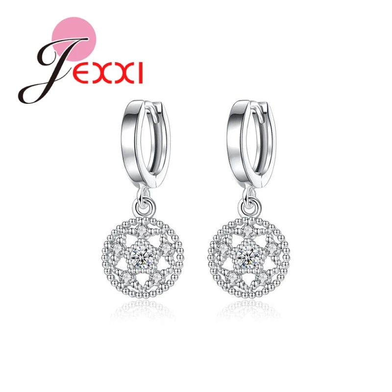

New Fashion 925 Silver Needle Jewelry Earrings For Women Ladies Elegant Earring Wedding Engagement Accessories Wholesale