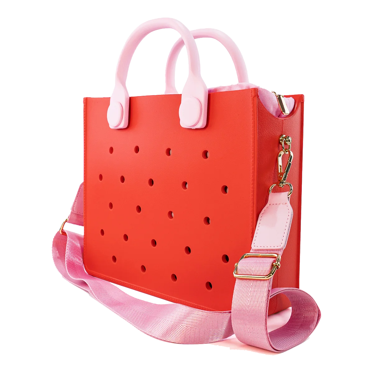 the orange guy Large Shoulder Tote Bag Orange 3