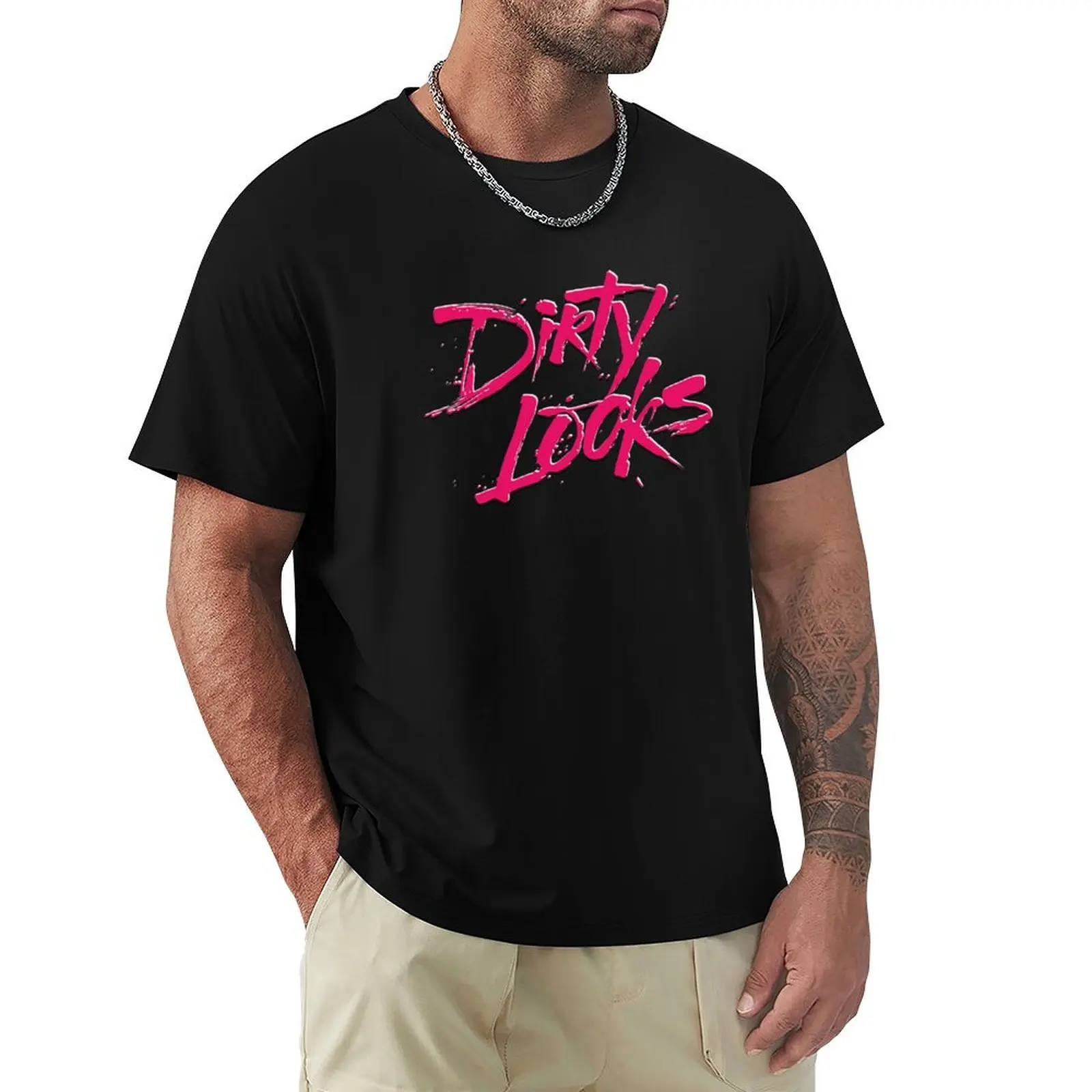 

Dirty Looks T-Shirt man clothes essential t shirt funny gifts funny shirt cotton men tshirt