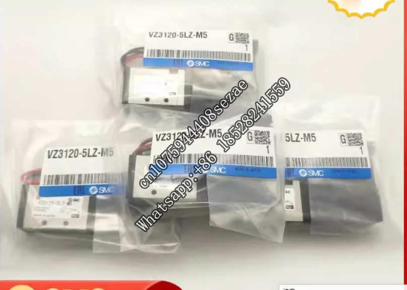 

1PCS SMC VZ3120-5GS-5G-5LZ-5MZ-5MOZ-M5 VZ312-5G-5GS-5LZ-5MZ-5MOZ-M5 Solenoid Valve