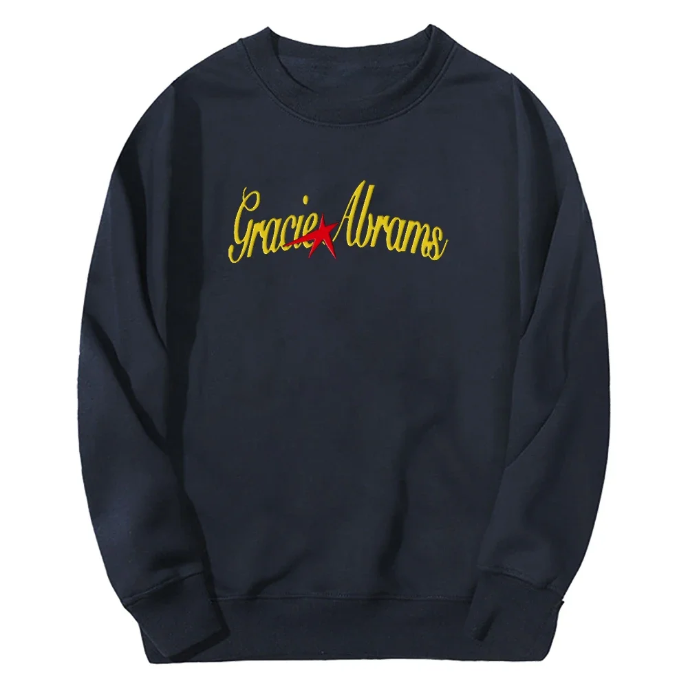 

Свитшот Gracie Abrams Star Merch 2026 Tour с круглым вырезом и длинными рукавами, уличная одежда унисекс, модные повседневные топы