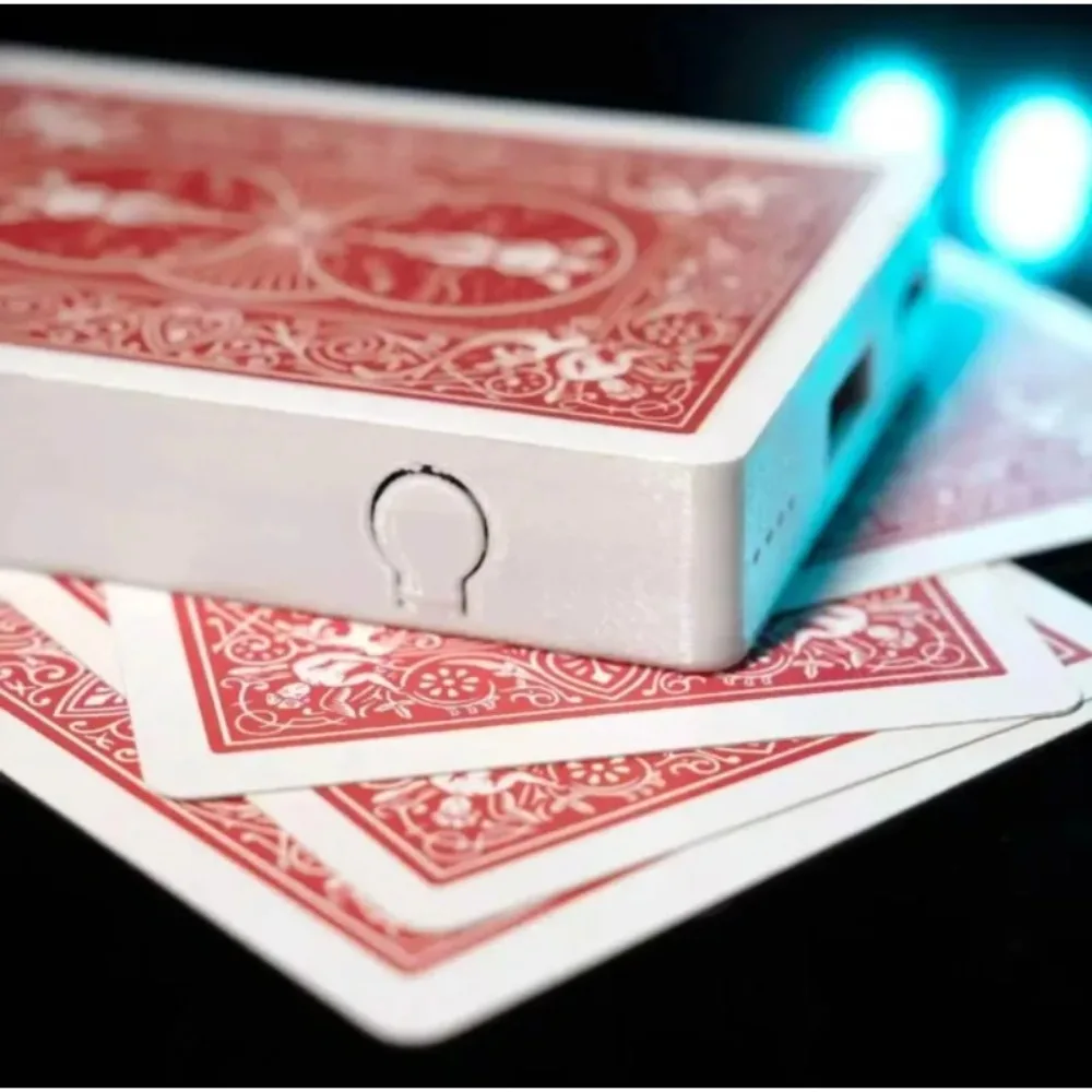 Magic Power Bank Playing Card Magic Tricks Mentalism Magic Props Illusion Professional Magia Magician Walk-around Magie Close Up