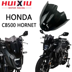 For HONDA NEW CB500 HORNET CB750 HORNET 2023 2024 + Motorcycle Accessories Windshield Windscreen Aluminum Kit Deflector