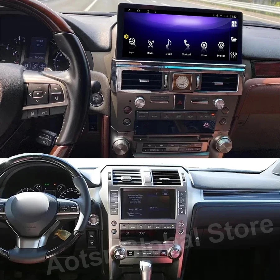 

For Lexus GX460 GX400 2010 - 2020 Android 11 Auto Car Video Player Radio GPS Navigation Autostereo Multimedia IPS HD big Screen