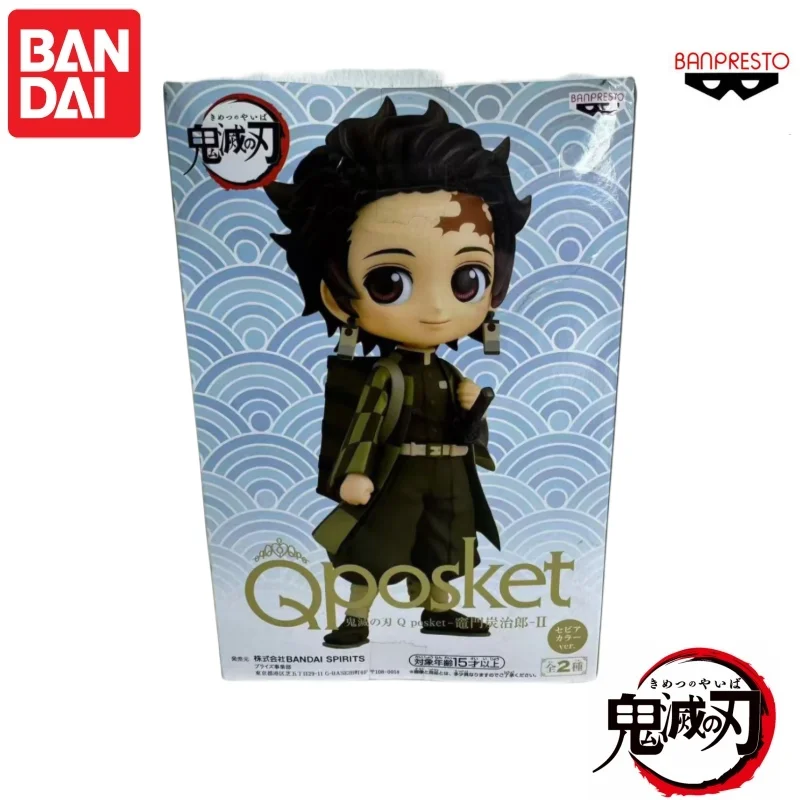 

В наличии Bandai оригинальные персонажи аниме Banpresto Demon Slayer Q Posket Kamado Tanjirou призы гаражный комплект модель статическая