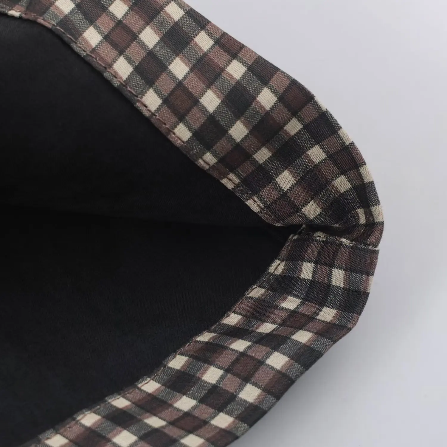 KONDALA Damen Freizeit-Kapuzenjacke im Karomuster, Vintage Pendlerjacke mit Reißverschluss und Taillenbund, Herbst 2026, Trendige, elegante, lockere Streetwear-Jacke – Detail 14