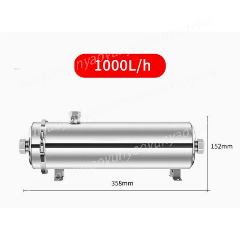 

Ultrafiltration Water Purifier, Stainless Steel Home Filtration System for Dirty Water,